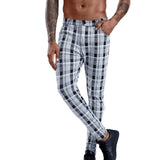Classic Men Lattice Suit Pants 2020 Summer Thin Plaid Suit Trousers Casual Business Vintage Formal Pants For Wedding Party 2020