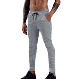 Classic Men Lattice Suit Pants 2020 Summer Thin Plaid Suit Trousers Casual Business Vintage Formal Pants For Wedding Party 2020